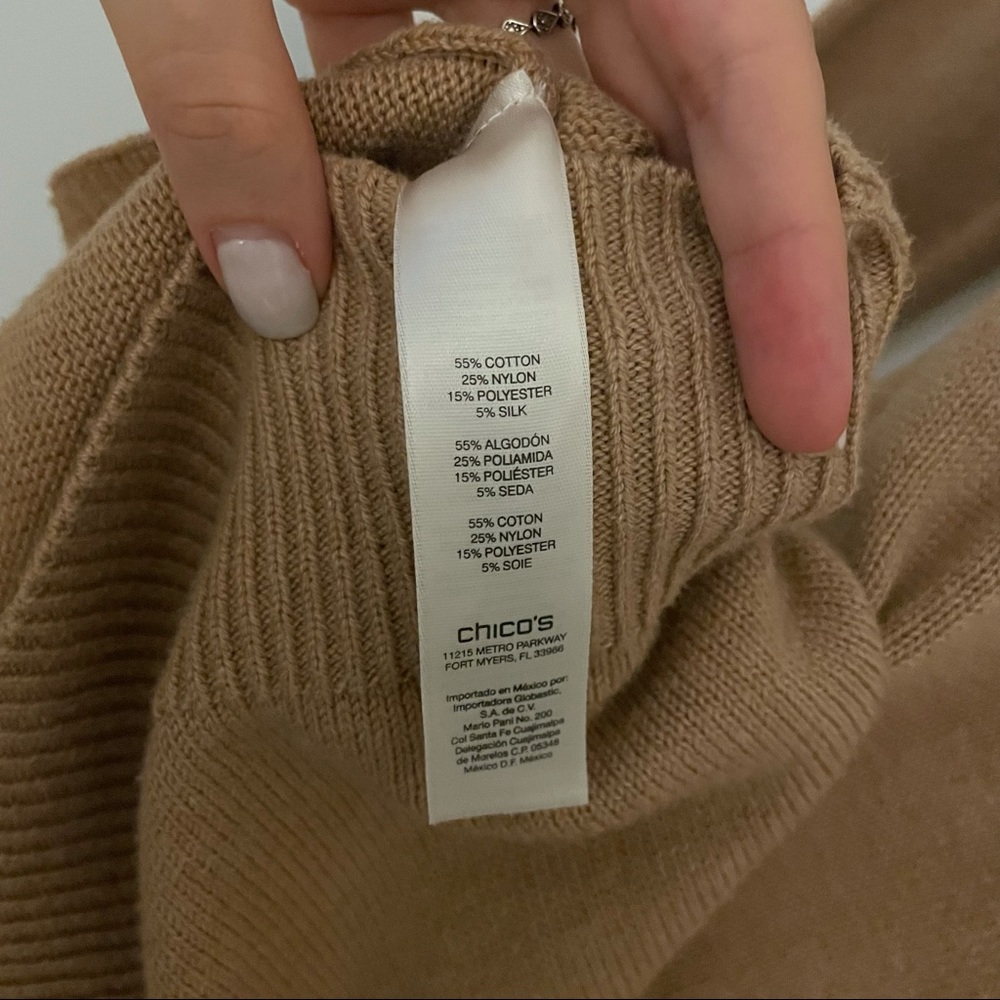 Chico's Turtleneck Sweater Dress - Picture 6 of 6